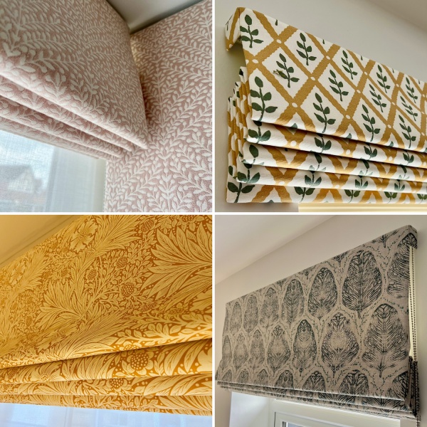 HandMade Roman Blind Prices Jo Brown Curtains and Blinds